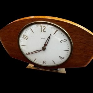 Vintage Metamec 8 Day Mechanical Clock / Wooden Case / Made in England 1950s / FREE DELIVERY - Image 6