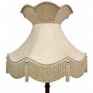 Antique Oak Floor Lamp / Turned Column / c1930 / FREE DELIVERY - Image 5