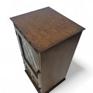 Vintage Old Charm Style Hi Fi Cabinet / Bookcase / Lifting Top / c1960 / FREE DELIVERY - Image 5