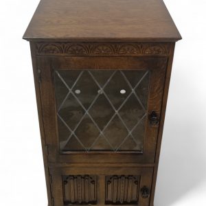 Vintage Old Charm Style Hi Fi Cabinet / Bookcase / Lifting Top / c1960 / FREE DELIVERY - Image 6