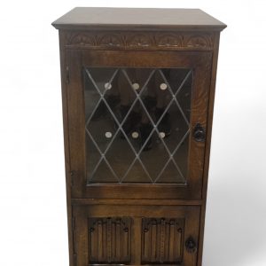 Vintage Old Charm Style Hi Fi Cabinet / Bookcase / Lifting Top / c1960 / FREE DELIVERY - Image 3