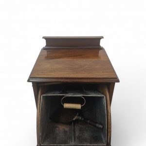 Antique Edwardian Mahogany Coal Box / c1900 / FREE DELIVERY - Image 9