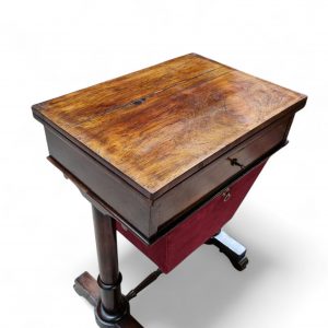 Antique Victorian Rosewood Work Table / c1850 / FREE DELIVERY - Image 8