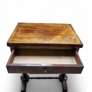 Antique Victorian Rosewood Work Table / c1850 / FREE DELIVERY - Image 7