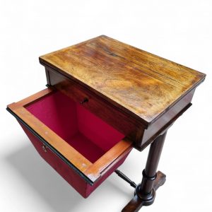 Antique Victorian Rosewood Work Table / c1850 / FREE DELIVERY - Image 6