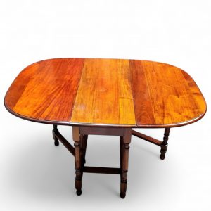 Antique Victorian Mahogany Drop Leaf Table / 19th Century / FREE DELIVERY - Image 11