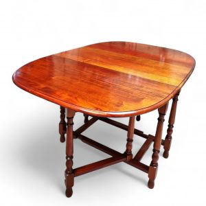 Antique Victorian Mahogany Drop Leaf Table / 19th Century / FREE DELIVERY - Image 10