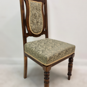 Antique Edwardian Bedroom Chair c1910 / New Upholstery / FREE DELIVERY