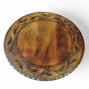 Antique Oak Wine Side Table / Made in England c1920 / FREE DELIVERY - Image 2