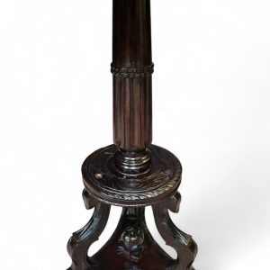 Antique Oak Wine Side Table / Made in England c1920 / FREE DELIVERY - Image 6