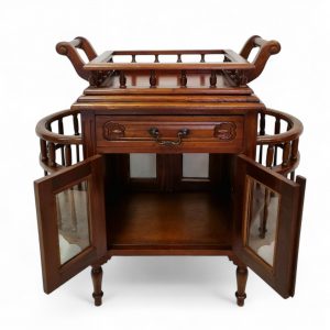 Antique Drink Cabinet / Solid Mahogany / Removable Tray / c1910 / FREE DELIVERY - Image 3