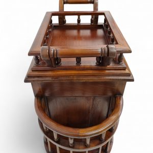 Antique Drink Cabinet / Solid Mahogany / Removable Tray / c1910 / FREE DELIVERY - Image 9