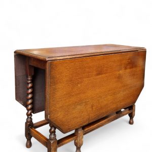 Antique English Oak Drop Leaf Table / Barley Twist / Dates From Around The 1880s / 6-8 Seats / FREE DELIVERY - Image 14