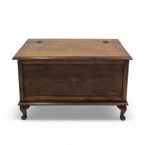 Antique Wooden Storage Blanket Chest / Lift Top / Solid Oak / c1920 / FREE DELIVERY - Image 7