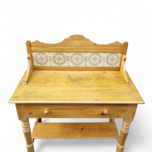 Antique Victorian Wash Stand / Solid Pine / c1890 / FREE DELIVERY - Image 9