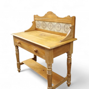 Antique Victorian Wash Stand / Solid Pine / c1890 / FREE DELIVERY - Image 8