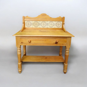 Antique Victorian Wash Stand / Solid Pine / c1890 / FREE DELIVERY - Image 7