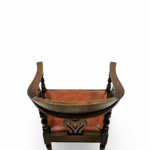 Antique Victorian Oak Office Desk Chair / c1850 / FREE DELIVERY - Image 7