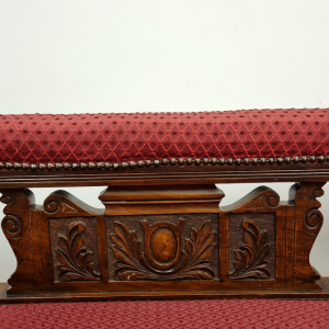 Antique Edwardian Chaise Longue / Solid Oak Frame / c1910 / FREE DELIVERY - Image 7