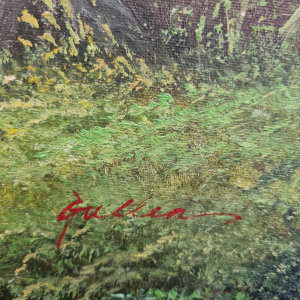 Vintage Oil On Canvas 1970s / Signed Framed / Landscape / FREE DELIVERY - Image 7