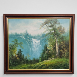 Vintage Oil On Canvas 1970s / Signed Framed / Landscape / FREE DELIVERY - Image 1