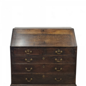 Antique Georgian Oak Bureau / Made in England / Circa 1810 / FREE DELIVERY - Image 10