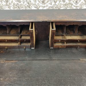 Antique Georgian Oak Bureau / Made in England / Circa 1810 / FREE DELIVERY - Image 5