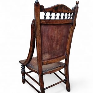 Antique Edwardian Beech Floral Occasional Chair / Early 20th / FREE DELIVERY - Image 8