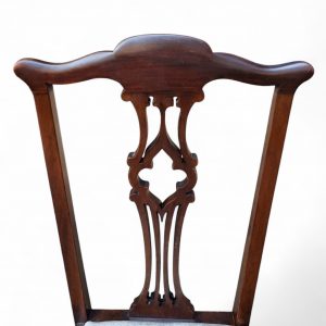 Antique Edwardian Mahogany Dining Chairs / Set of 3 / c1910 / FREE DELIVERY - Image 9