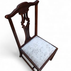 Antique Edwardian Mahogany Dining Chairs / Set of 3 / c1910 / FREE DELIVERY - Image 8
