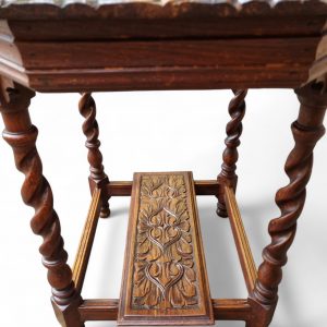 Antique Edwardian Six Sided Top Carving Occasional Table / FREE DELIVERY - Image 3