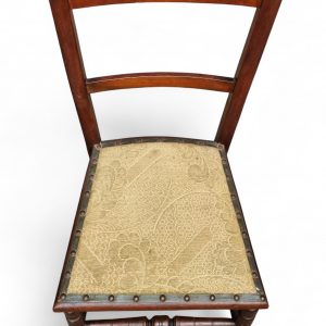 Antique Victorian Mahogany Bedroom Chair / c1870 / FREE DELIVERY - Image 8