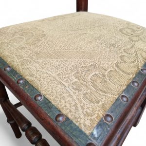 Antique Victorian Mahogany Bedroom Chair / c1870 / FREE DELIVERY - Image 4
