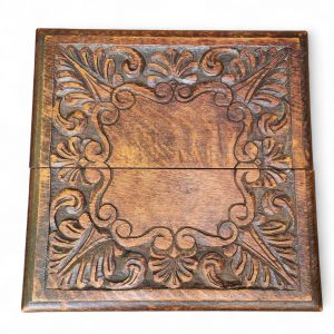 Antique Edwardian Occasional Table / Handmade Carved / c1910 / FREE DELIVERY - Image 8