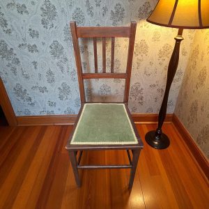 Antique Victorian Bedroom Chair / c1880 / FREE DELIVERY