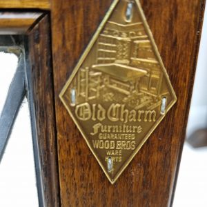 Vintage Old Charm Wood Bros / Tea Serving Trolley / Tudor Brown / FREE DELIVERY - Image 9