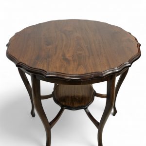 Antique Victorian Mahogany Side Table / c1890 / 6 Legged / FREE DELIVERY - Image 8