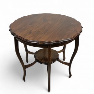 Antique Victorian Mahogany Side Table / c1890 / 6 Legged / FREE DELIVERY - Image 7