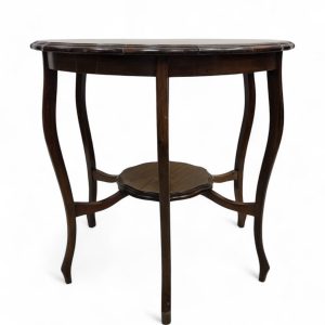 Antique Victorian Mahogany Side Table / c1890 / 6 Legged / FREE DELIVERY - Image 4
