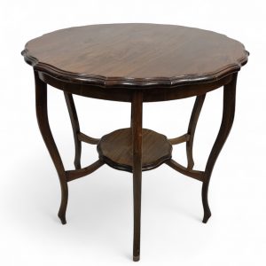 Antique Victorian Mahogany Side Table / c1890 / 6 Legged / FREE DELIVERY - Image 3