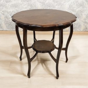 Antique Victorian Mahogany Side Table / c1890 / 6 Legged / FREE DELIVERY