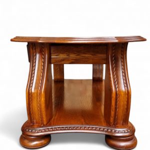 Vintage Oak Coffee Table with Drawer / c.1970 / FREE DELIVERY - Image 9