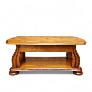 Vintage Oak Coffee Table with Drawer / c.1970 / FREE DELIVERY - Image 4