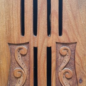 Antique Edwardian Pine Single Wardrobe with Mirror / c.1900–1920 / FREE DELIVERY - Image 11