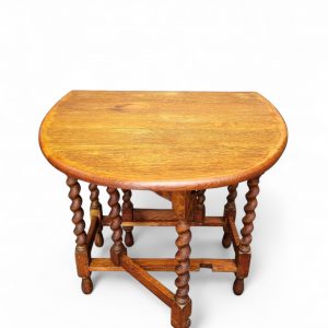 Antique Oak Gateleg Drop-Leaf Table / Early 20th Century / FREE DELIVERY - Image 10