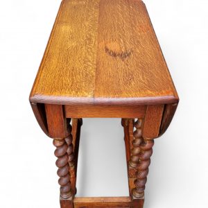 Antique Oak Gateleg Drop-Leaf Table / Early 20th Century / FREE DELIVERY - Image 9