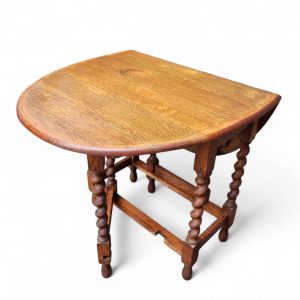 Antique Oak Gateleg Drop-Leaf Table / Early 20th Century / FREE DELIVERY - Image 4