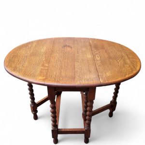 Antique Oak Gateleg Drop-Leaf Table / Early 20th Century / FREE DELIVERY - Image 2