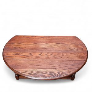Vintage Oak Drop-Leaf Coffee Table / Old Charm Wood Brothers / c.1970s / FREE DELIVERY - Image 4