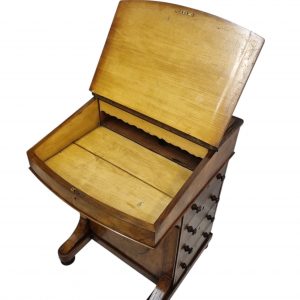 Antique Victorian Davenport Desk / c.1860 - Image 4